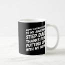 Search for thanks for putting up with mugs Love family