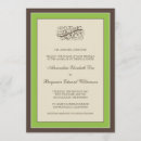 Search for apple green wedding invitations Vintage