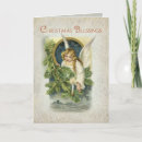 Search for vintage angel christmas cards Nostalgic