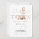 Search for teddy bear twin shower invitations Gender neutral