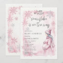 Search for snowflakes invitations Glitter