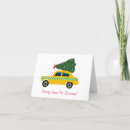 Search for yellow christmas cards Vintage