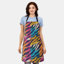 Search for tiger face aprons Colourful