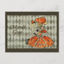 Search for mardi gras postcards Harlequin