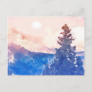 Search for dreamy landscape postcards Watercolor