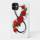 Search for love forever iphone cases Red