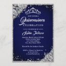 Search for navy quinceanera invitations 15th birthday