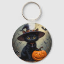 Search for cat with hat key rings Spooky