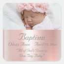 Search for pink girl baptism stickers Elegant
