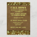 Search for home coming invitations Army