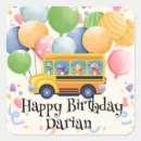 Search for bus birthday stickers Kids