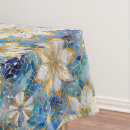 Search for gold white christmas tablecloths Poinsettia