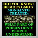 Search for gmo posters Monsanto