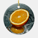 Search for orange fruit christmas tree decorations Colourful