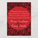 Search for red rose black and white invitations Gothic