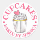 Search for homemade cupcakes stickers Pink