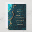 Search for teal blue wedding invitations Geode