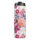 Search for red rose travel mugs Watercolor flowers
