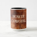 Search for brown cowboy mugs Western