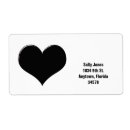 Search for return address business labels Black and white