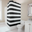 Search for black white striped shower curtains Stylish