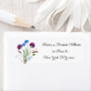 Search for thistle return address labels Purple