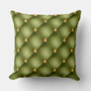 Search for olive green and gold cushions For her