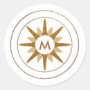 Search for gold letter stickers Initial