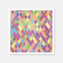 Search for harlequin napkins Birthday