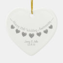 Search for 15th wedding anniversary christmas tree decorations Crystal