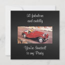 Search for vintage auto invitations 50th