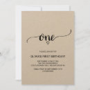 Search for kraft paper birthday invitations For her
