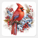 Search for red cardinal stickers Merry christmas