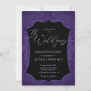 Search for monogram damask blue invitations Formal