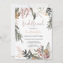 Search for tropical floral bridal shower invitations Boho