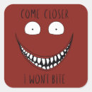 Search for scary face stickers Horror