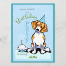 Search for beagle birthday invitations Cute