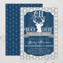 Search for navy blue grey baby shower invitations Rustic