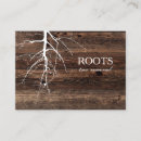 Search for roots business cards Nature