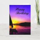 Search for sailing birthday cards Sunset