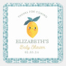 Search for clementine orange stickers Baby shower