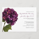 Search for purple hydrangea invitations Modern