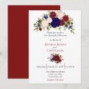Search for burgundy and navy invitations Maroon