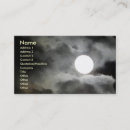 Search for moonlight business cards Night