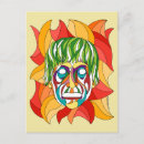 Search for abstract surreal postcards Face