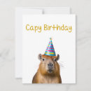 Search for guinea pig birthday cards Capybara