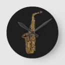 Search for saxophone clocks Jazz