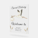 Search for stork baby shower Watercolor