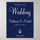 Search for nautical welcome wedding signs Elegant