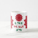 Search for peace and joy mugs Festive